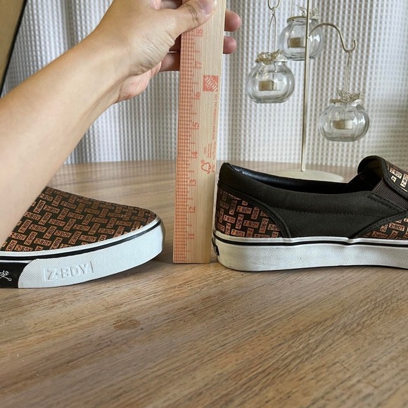 Vtg‎ Y2K NIB Jay Adams Z-Boy Dogtown Slip On Brown Metallic Skate Shoes Men\'s 12 main image 7